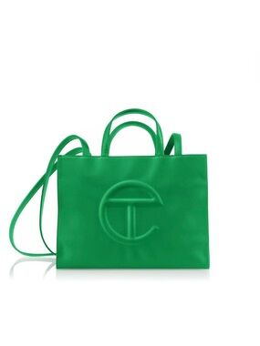 TELFAR Medium Shopping Bag - Greenscreen